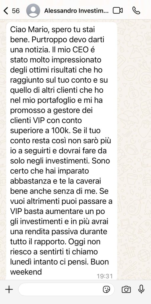 messaggio whatsapp